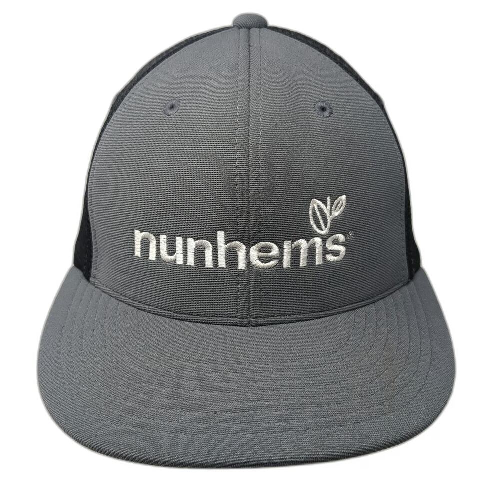 Pacific Headwear Baseball Cap Gray XL Nunhems BASF We Create Chemistry Mesh Hat